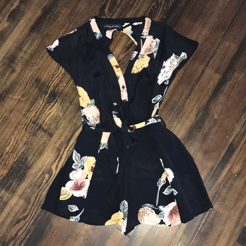 Urban Ourfitters Floral Romper